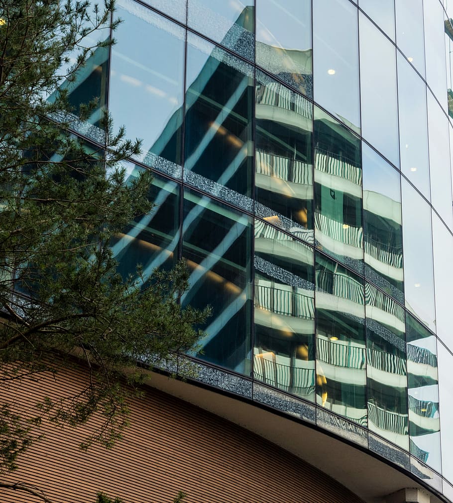glass building during daytime, glass building at daytime, architecture HD wallpaper