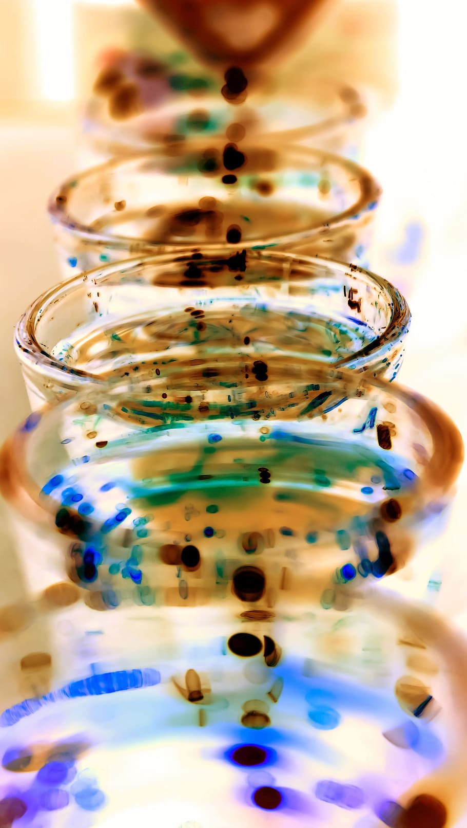 Glass, Drink, Negative, reflection, celebration, selective focus HD wallpaper