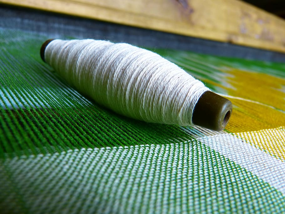 silk, yarn, thread spool, weave, fabric, sewing, textile, tailor HD wallpaper