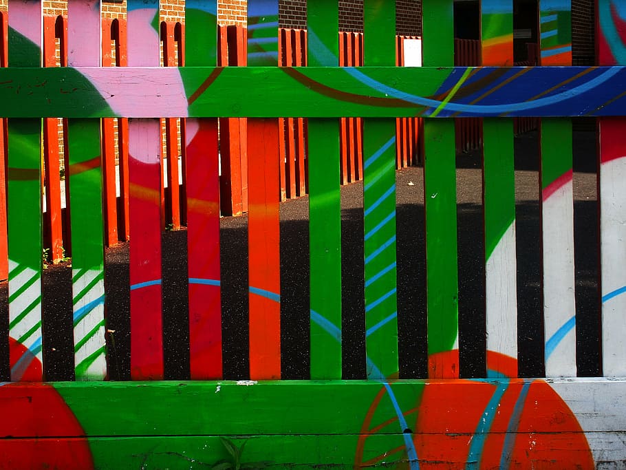 background, pattern, brick, multi colored, no people, day, in a row HD wallpaper