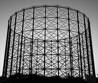 silhouette photography of steel structure, steelwork, engineering HD wallpaper