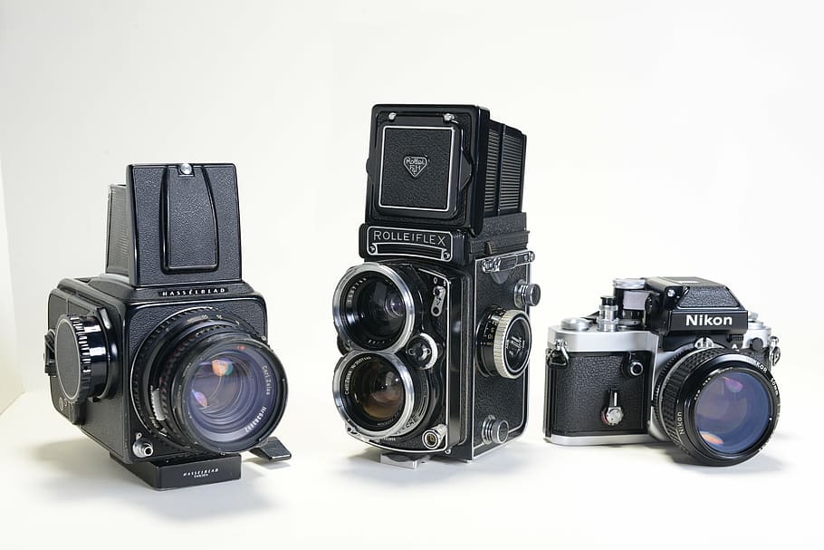 the camera, vintage, ancient, camera - photographic equipment HD wallpaper