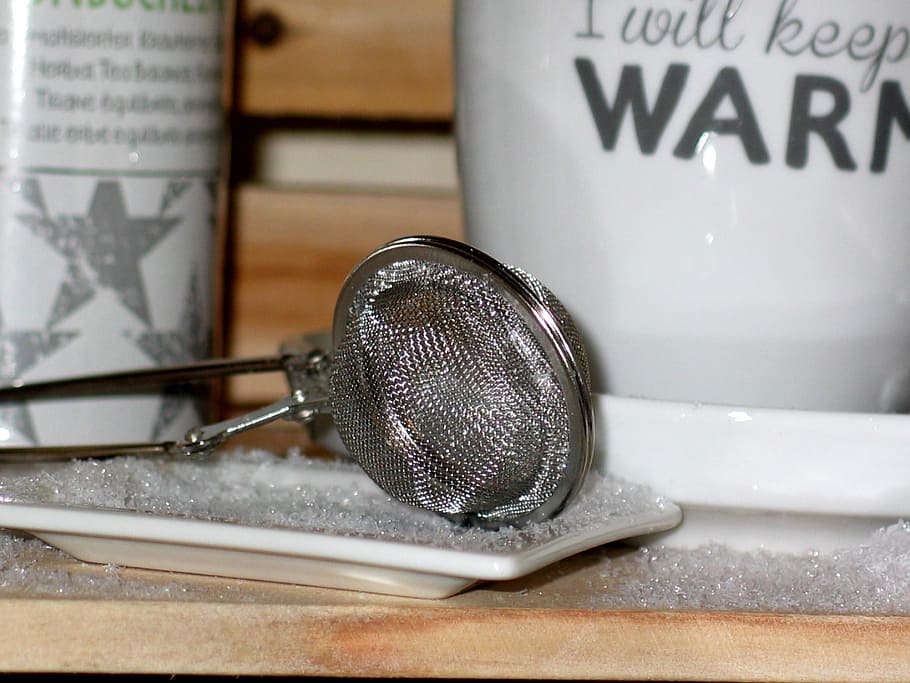 tea infuser, tee, drink, teacup, teatime, tea mix, hot drink HD wallpaper