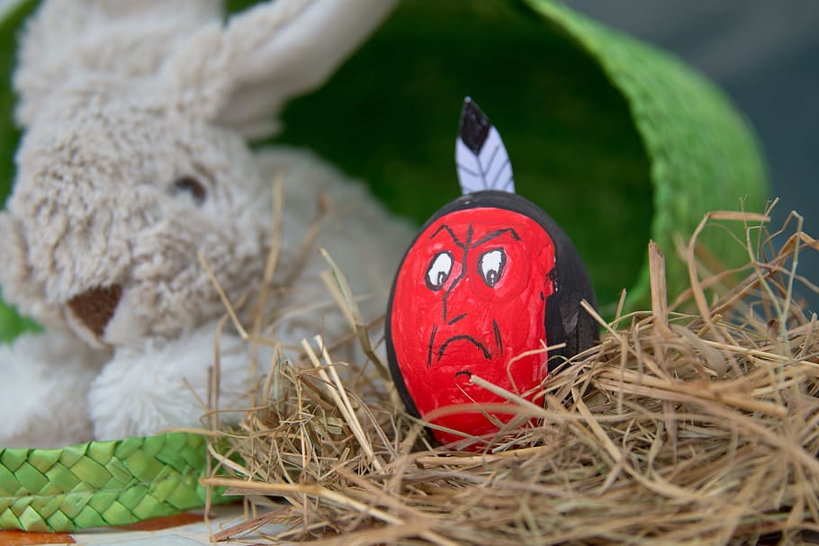 Easter Egg, Indians, Motif, Easter, Egg, colorful, paint, custom HD wallpaper