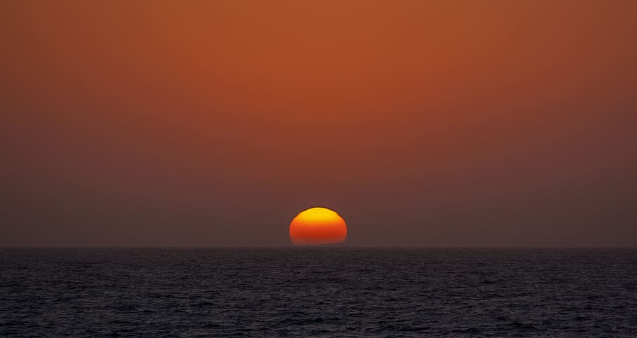 sunset, sky, dusk, dawn, perth, sunrise, nature, sunlight, summer HD wallpaper