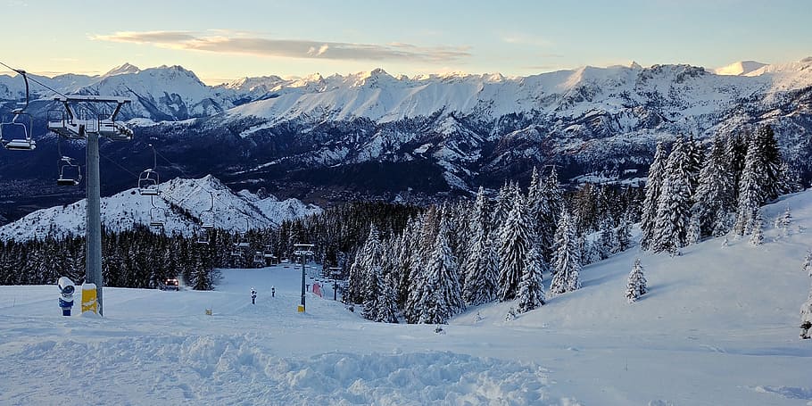 snow, winter, mountain, cold, cold temperature, scenics - nature HD wallpaper