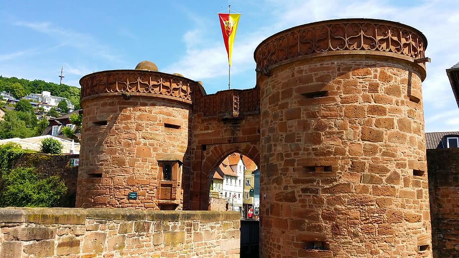 büdingen, jerusalem gate, fortress, city wall, old town, bulwark