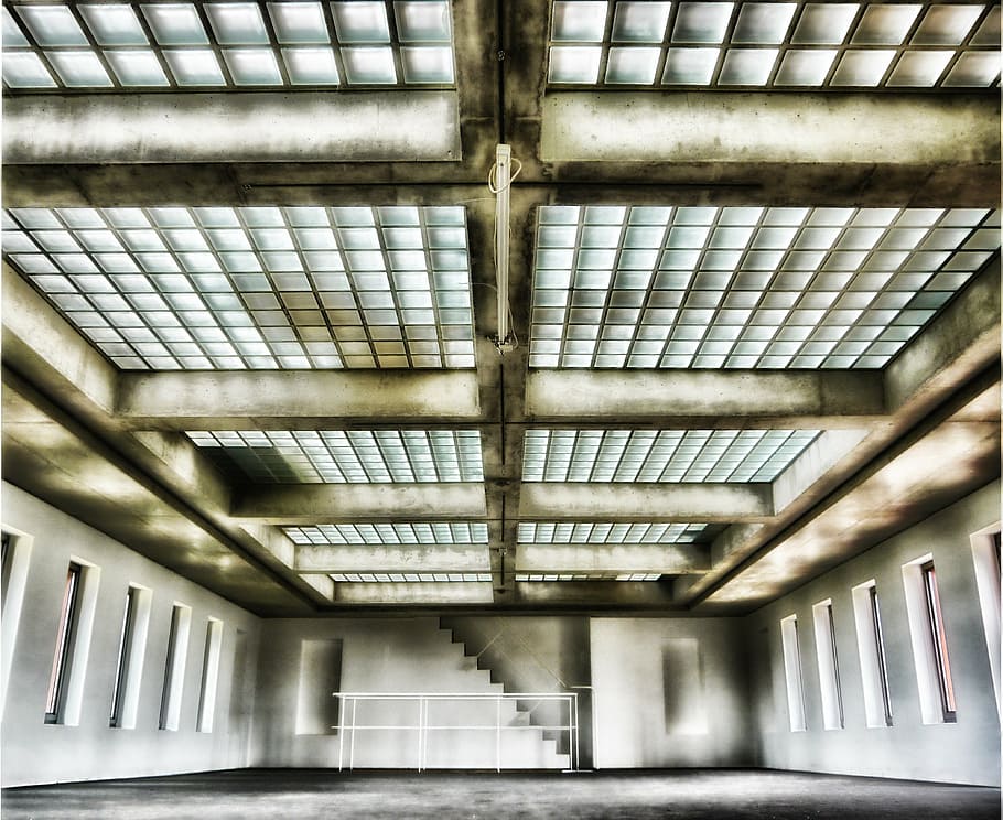 building, inside, interior, details, architecture, frankfurt HD wallpaper