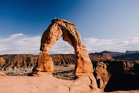 landscape photography of rock formation, landscape photography of rock formations HD wallpaper