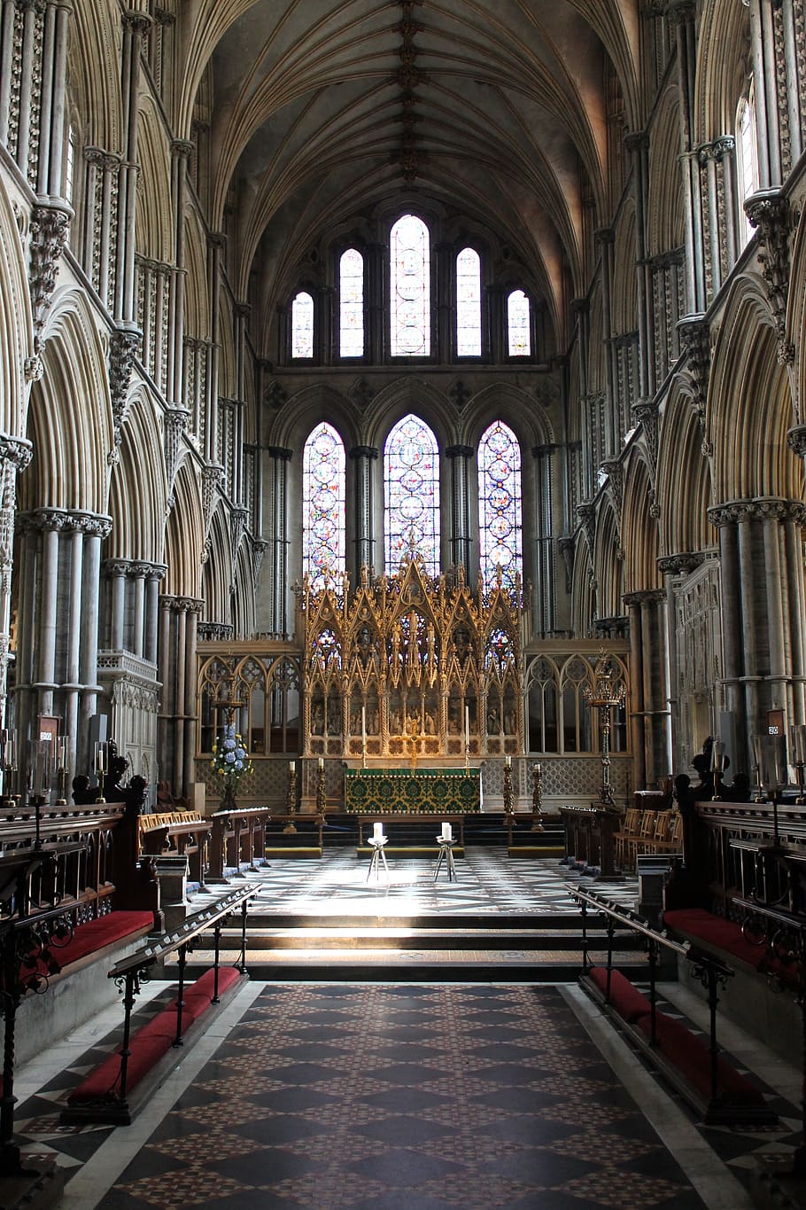 photography of cathedral interior, churches, ely cathedral, cambridgeshire, HD wallpaper