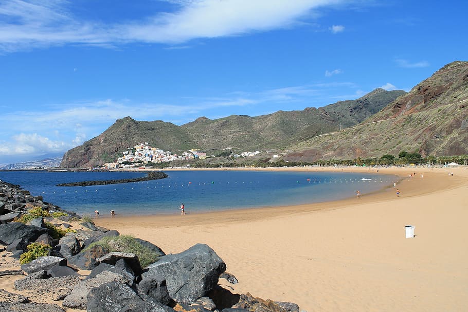 beach, sand, ocean, coast, water, travel, beach sand, shore HD wallpaper