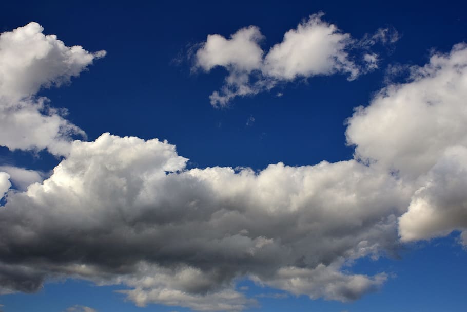 clouds, sky, behind, blue, clouds form, covered sky, cumulus cloud HD wallpaper