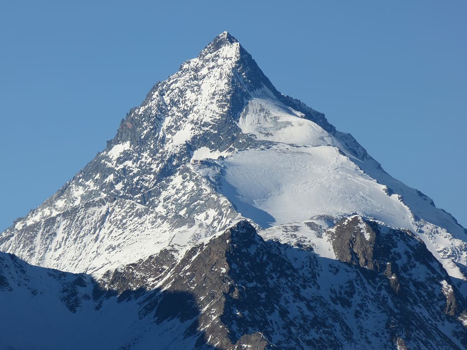 grossglockner, top-of-austria, eagles rest, massif, mountains, HD wallpaper