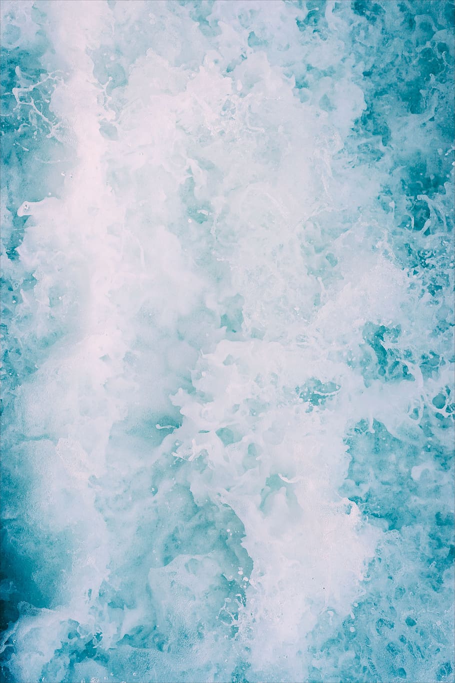 sea, ocean, water, full frame, backgrounds, white color, no people HD wallpaper