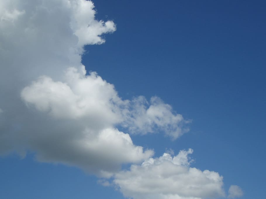 Clouds, Sky, Blue, Skycap, Hampshire, light, cloudy, air, cloud - sky HD wallpaper