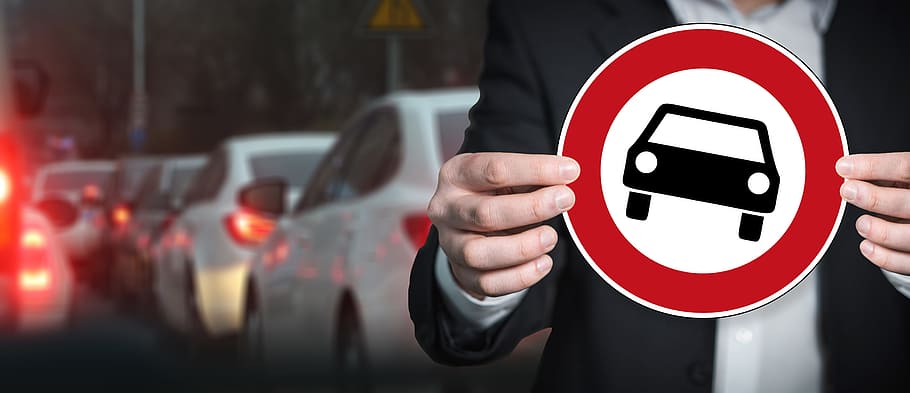 selective focus photography of white vehicles on road, auto HD wallpaper