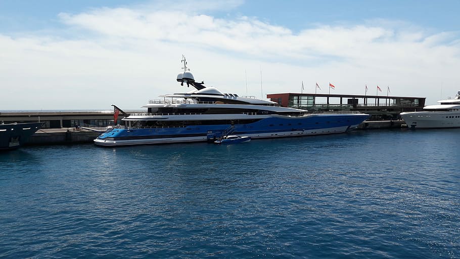 Monte, Carlo, Monaco, transportation, nautical vessel, waterfront HD wallpaper