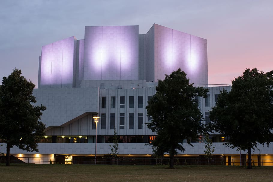 architecture, sky, modern, helsinki, the finlandia-house, alvar aalto HD wallpaper
