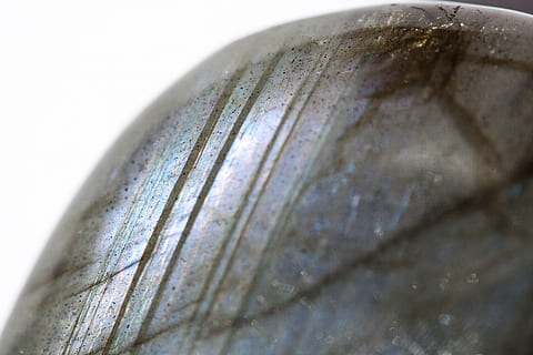 gem, labradorite, ground, polished, bluish, blue, violet, shimmer HD wallpaper