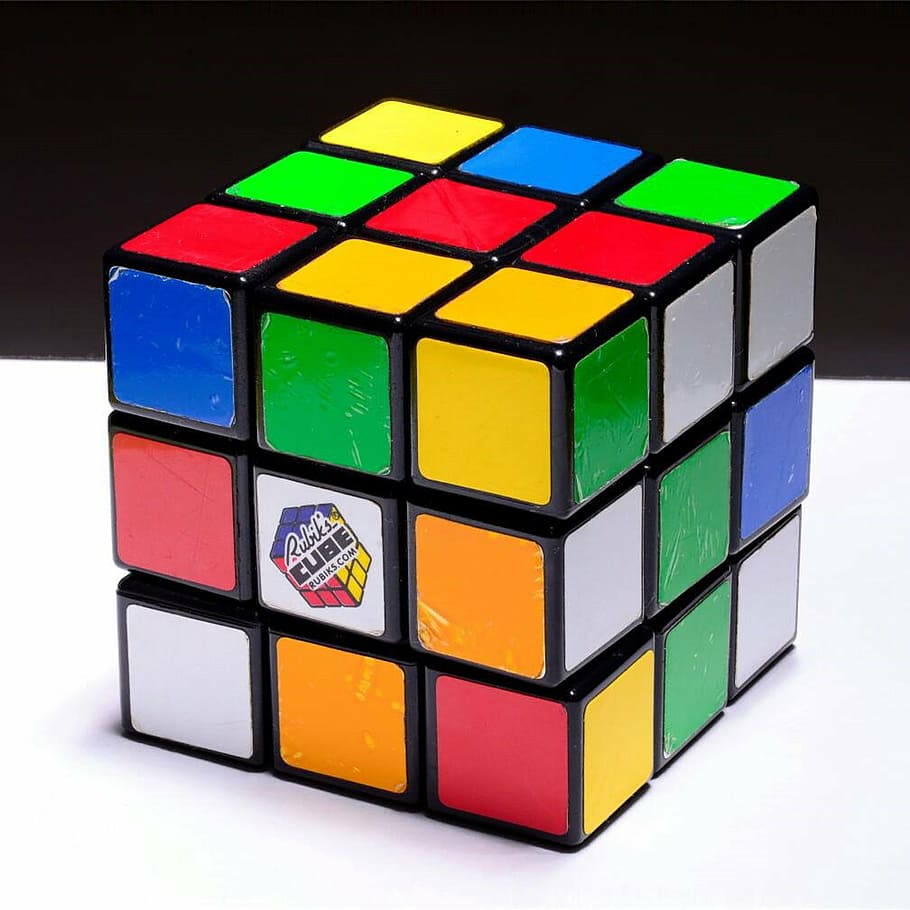 rubik, cube, toy, puzzle Cube, multi Colored, cube Shape, toy block HD wallpaper