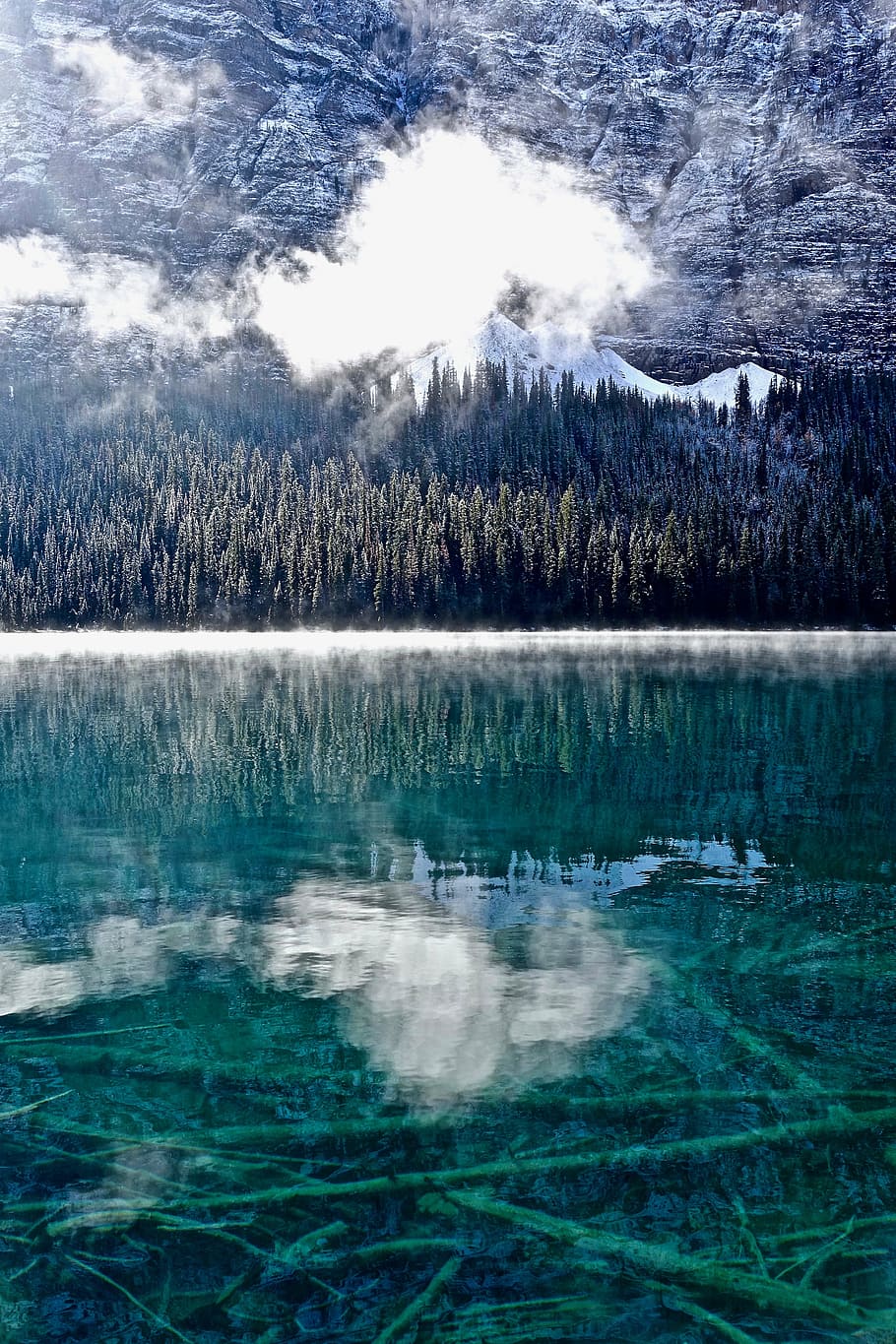 lake, wilderness, environment, landscape, nature, water, scenic HD wallpaper