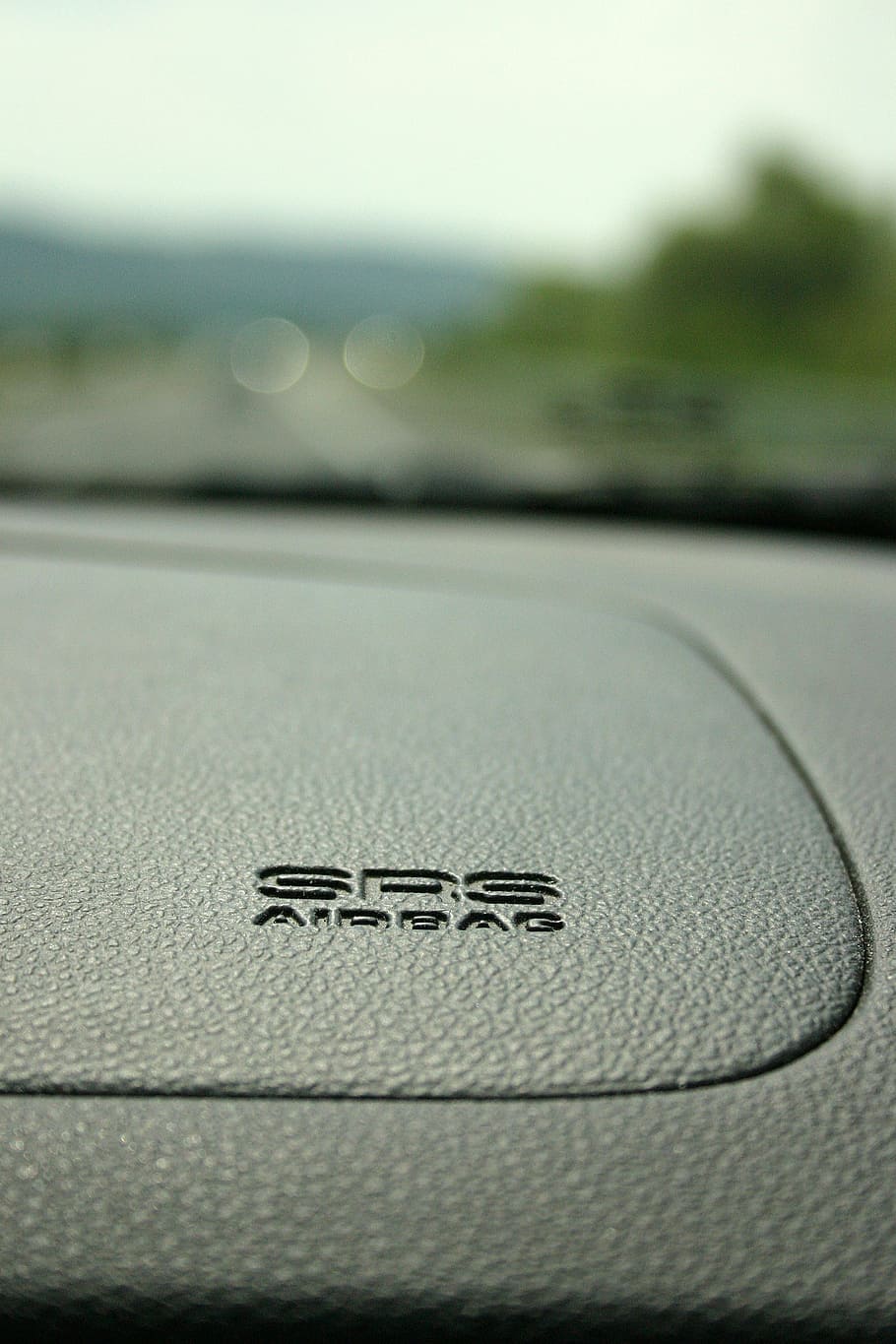 airbag, auto, kia, sportage, passenger, road, srs, security HD wallpaper