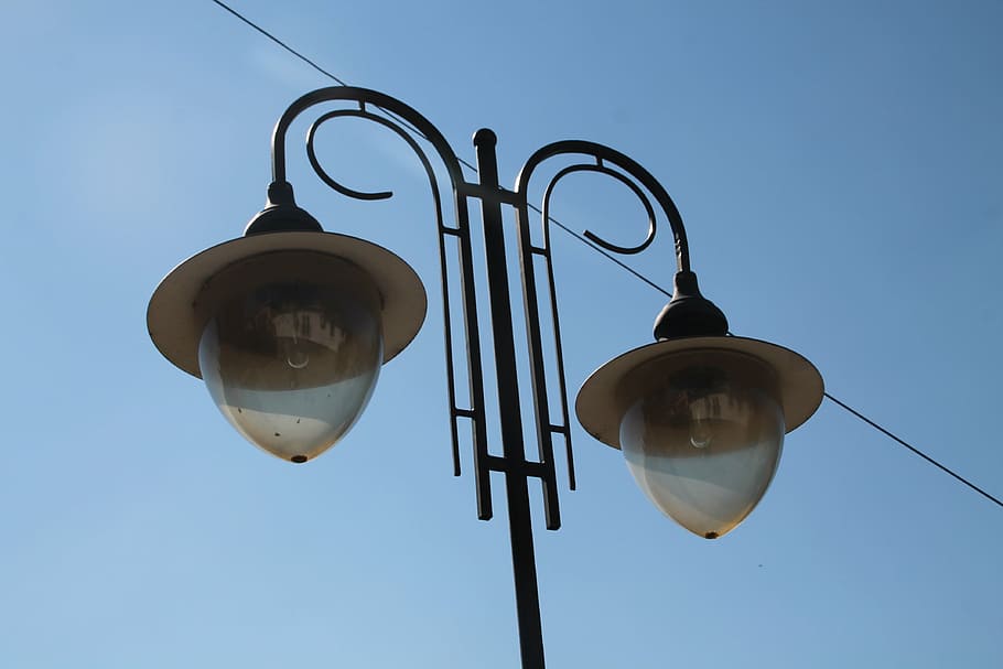фонарь, небо, low angle view, street light, sky, clear sky HD wallpaper