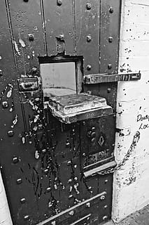 door, prison, servers, cell, jail, metal, criminal, open, secure HD wallpaper