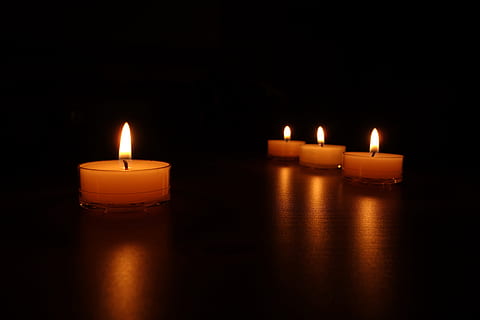 Candlelight, Candles, Romantic, wax, candlestick, wick, romance HD wallpaper