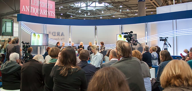 group of people, book fair, human, leipzig, event, many, mass HD wallpaper