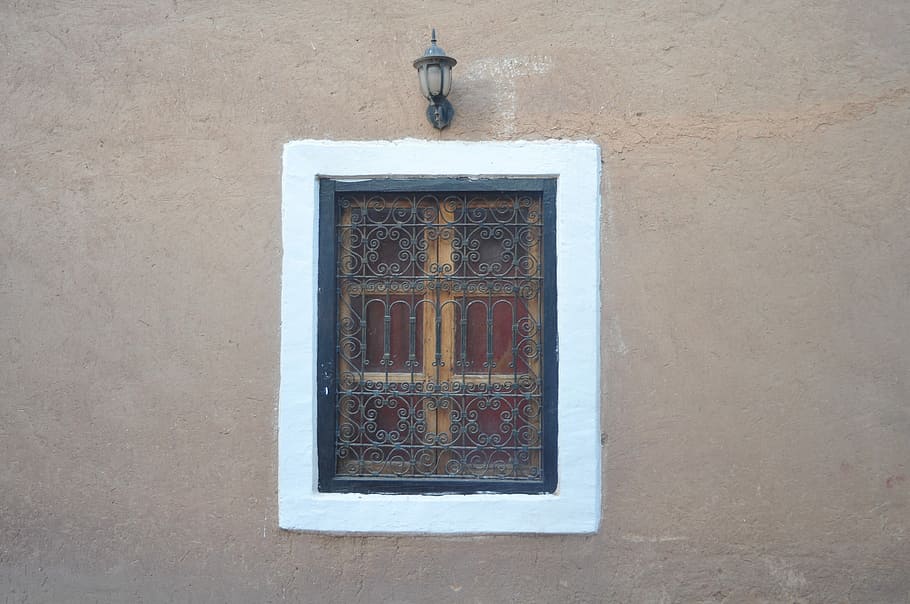 Lamp, Window, Antique, Morocco, architecture, built structure HD wallpaper