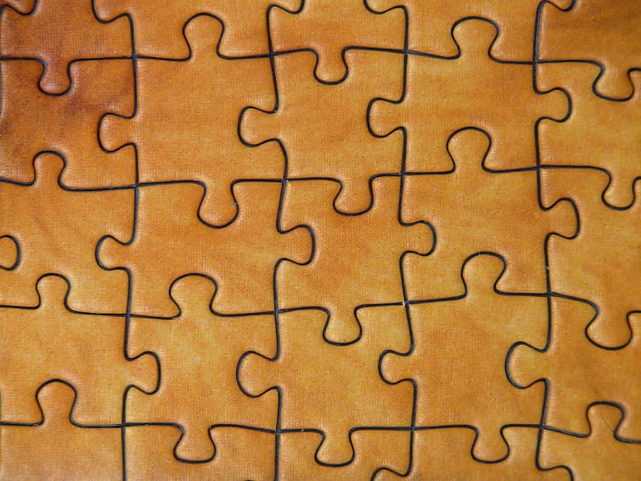 Puzzle, Puzzle Piece, memory cards covered with, play, patience, HD wallpaper