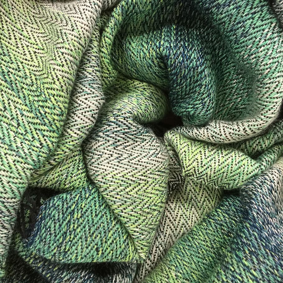 Fabric, Canvas, Pattern, Texture, green color, no people, indoors HD wallpaper