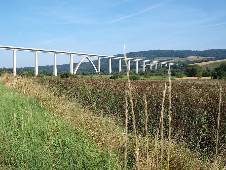 ice bridge, rotten, hesse, built structure, architecture, sky HD wallpaper
