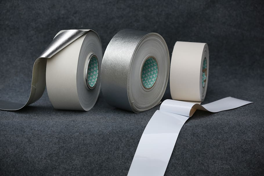 tape, white tape, adhesive tape, close-up, indoors, no people, HD wallpaper