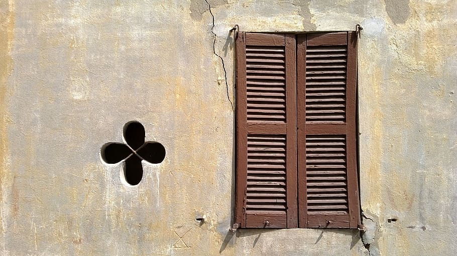 Window, Architecture, Windows, Old, old window, metal, no people HD wallpaper