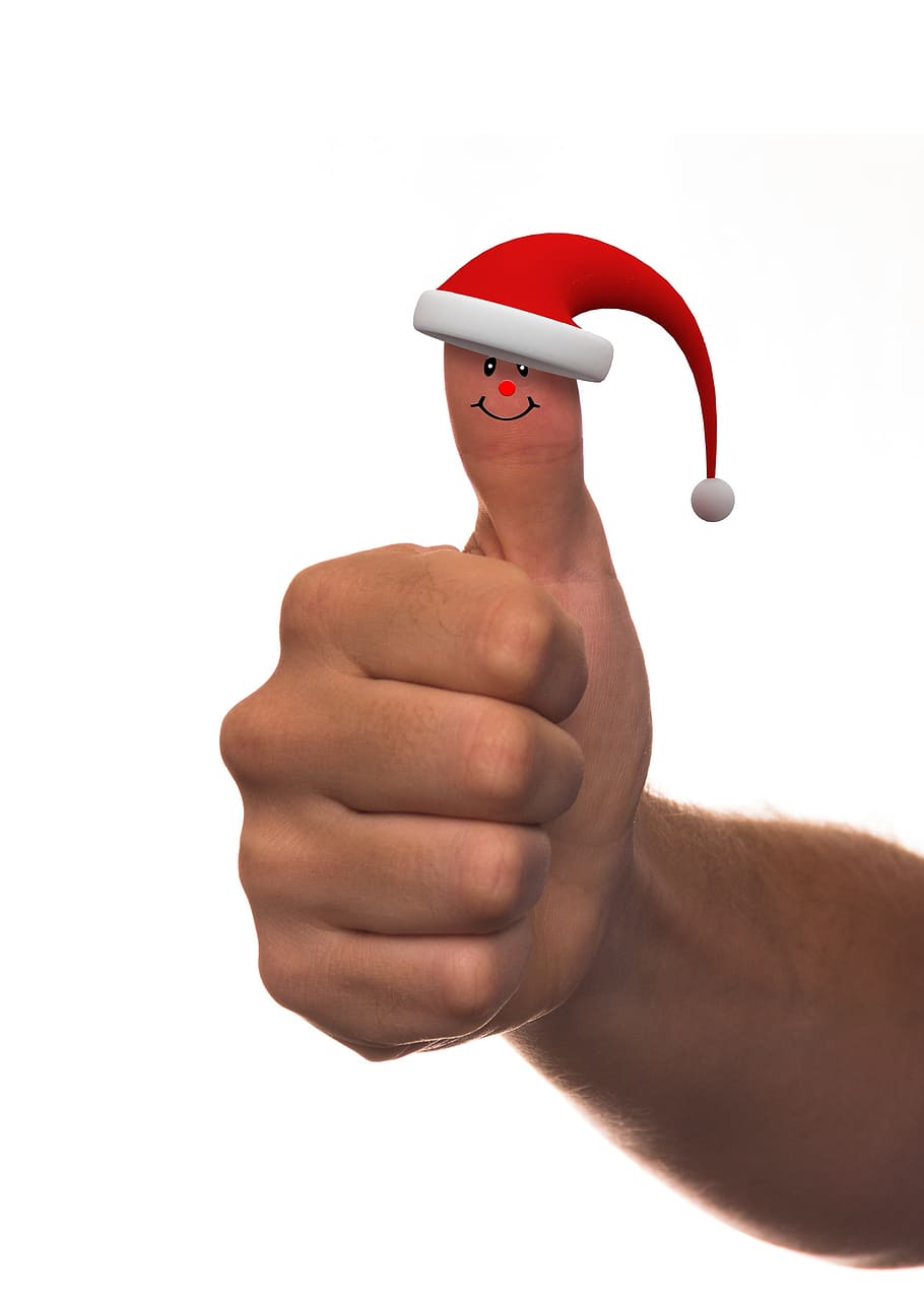 man's right hand thumbs up, nicholas, cap, finger, smile, face HD wallpaper