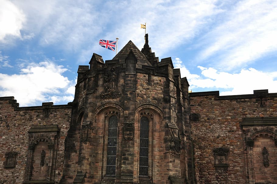 edinburgh, castle, monument, scotland, built structure, building exterior HD wallpaper