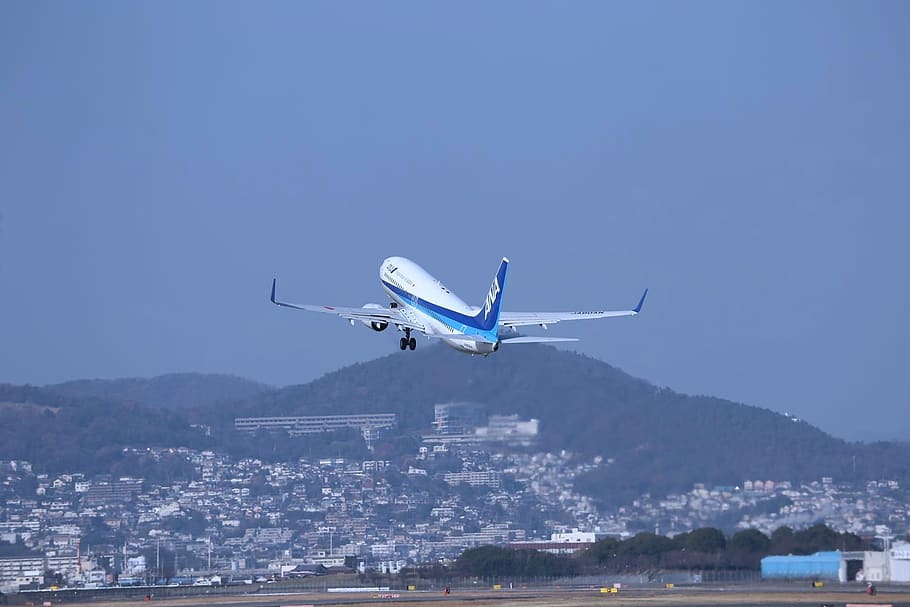 airplane travel to japan