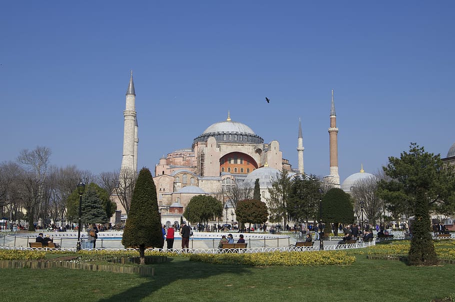 صورة اسلامية من موقع wallpaper flare Architecture-mosque-turkey-muslim