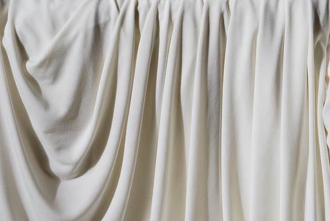 white textile, cloth, drape, drapes, folds, wrinkles, clothing HD wallpaper