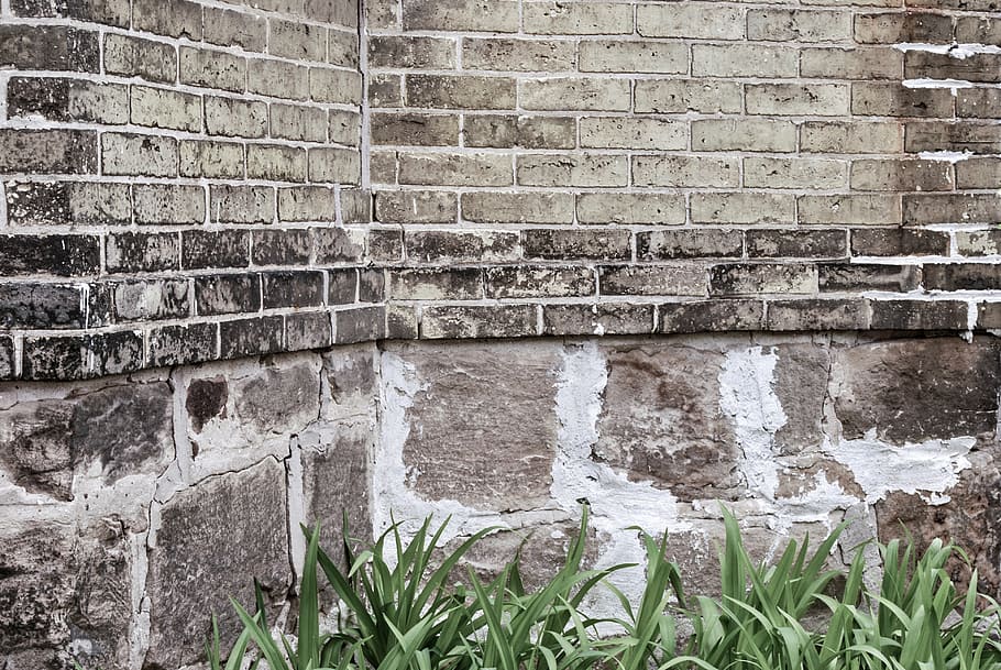 backdrop, wall, brick, stone, brown, gray, grey, texture, rock HD wallpaper