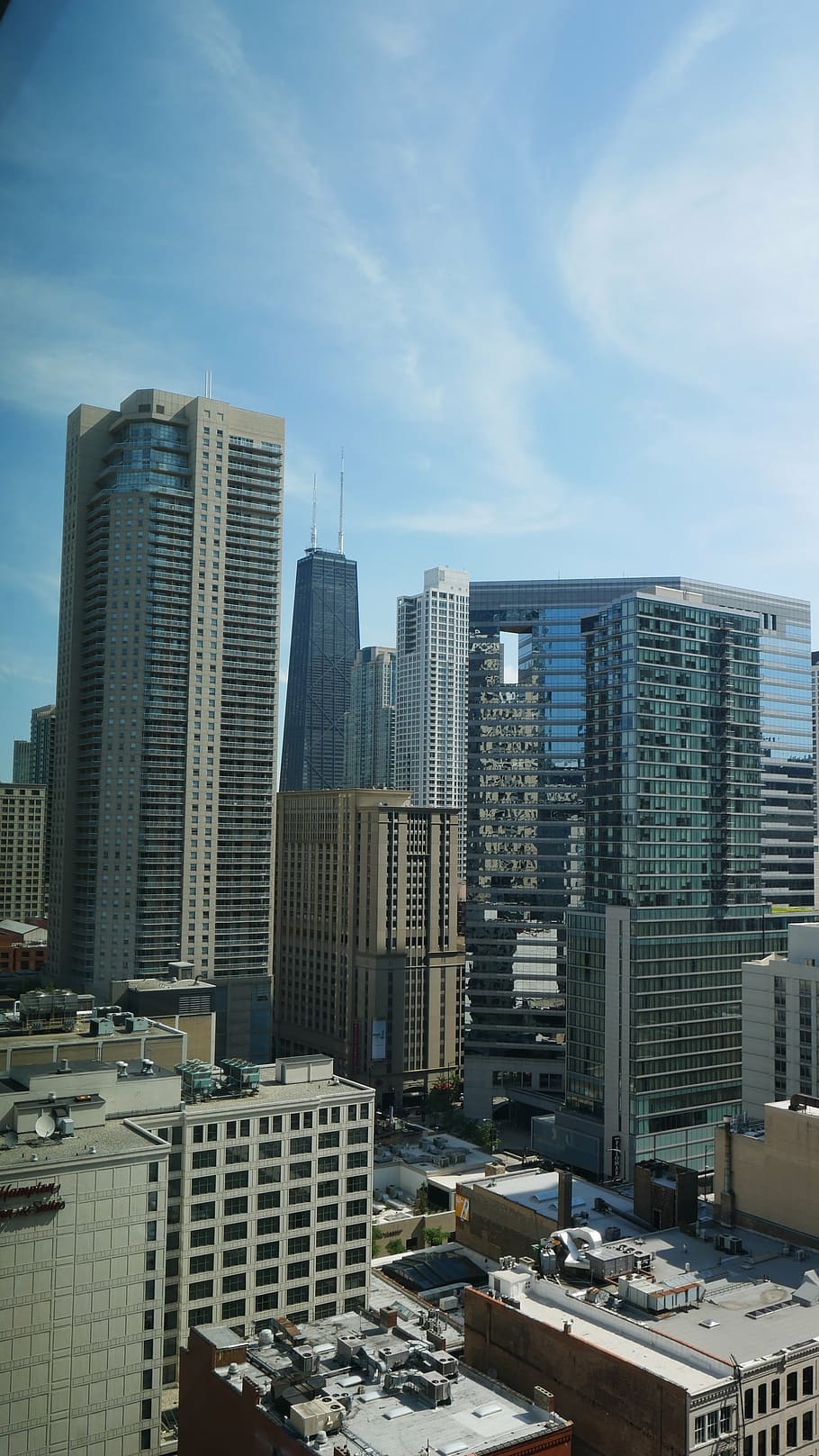 skyscraper, city, chicago, cityscape, downtown, office, business HD wallpaper