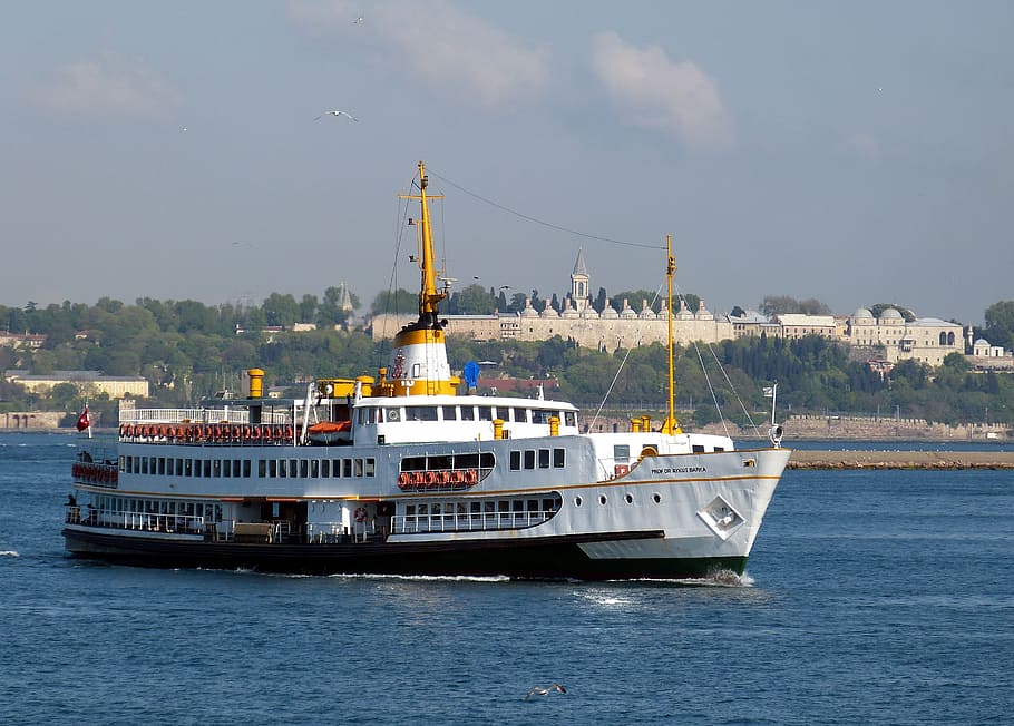 istanbul, turkey, bosphorus, marmara, marmameer, ship, shipping, HD wallpaper
