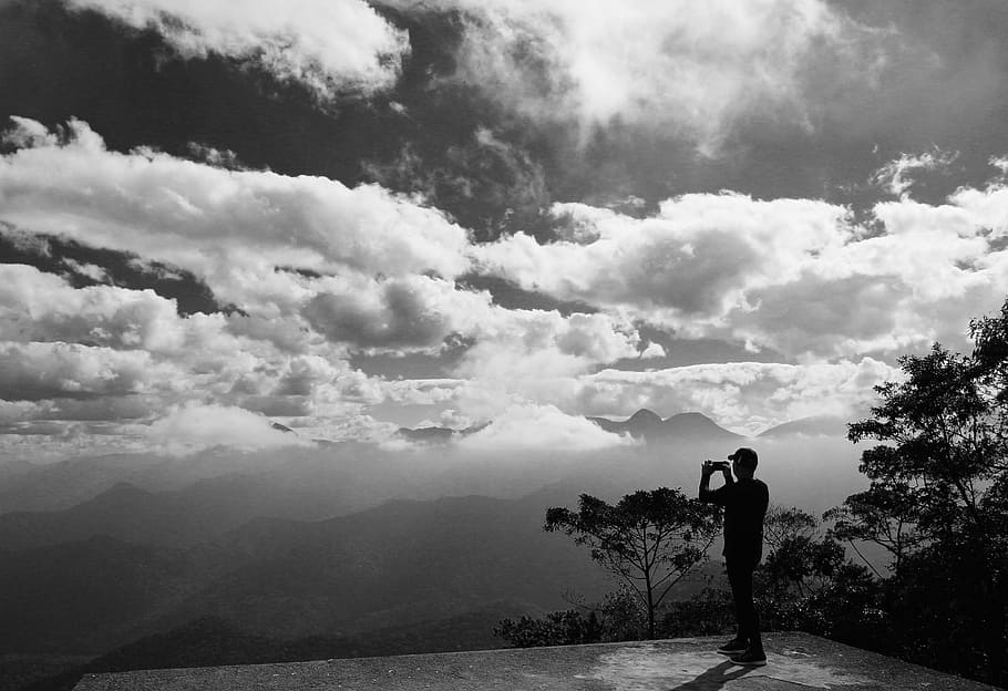 sky, clouds, landscape, landscapes, nature, mount, cloud - sky HD wallpaper