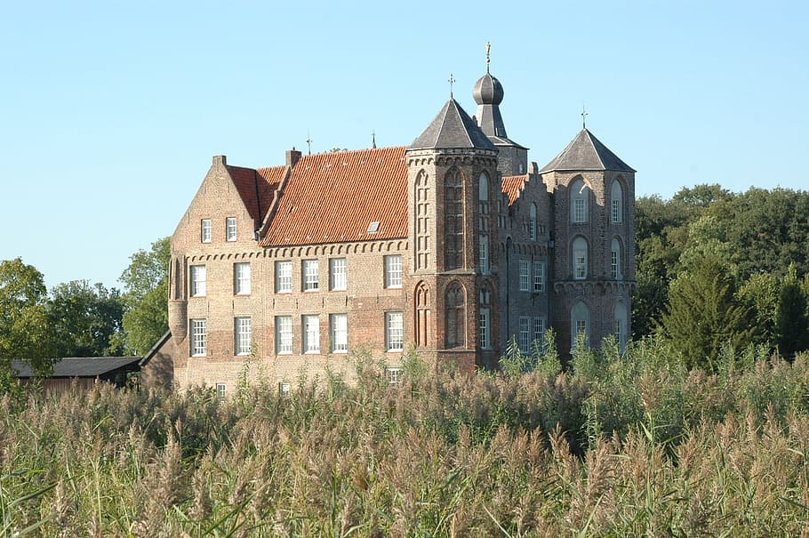 Castle, Croy, Building, Old, architecture, homes, towers, fortress HD wallpaper