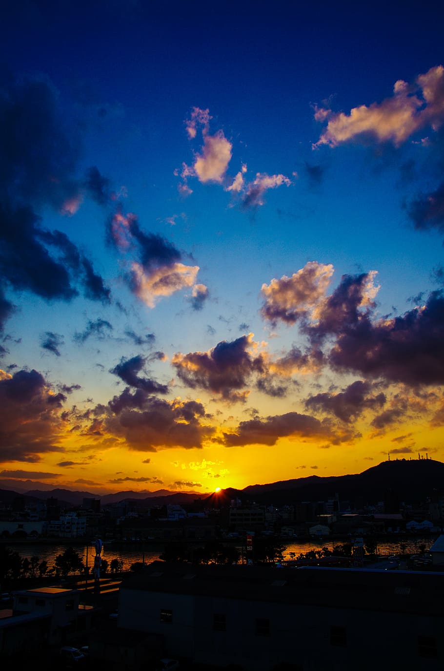 sunset, landscape, sky, nature, dusk, orange Color, cloud - Sky HD wallpaper