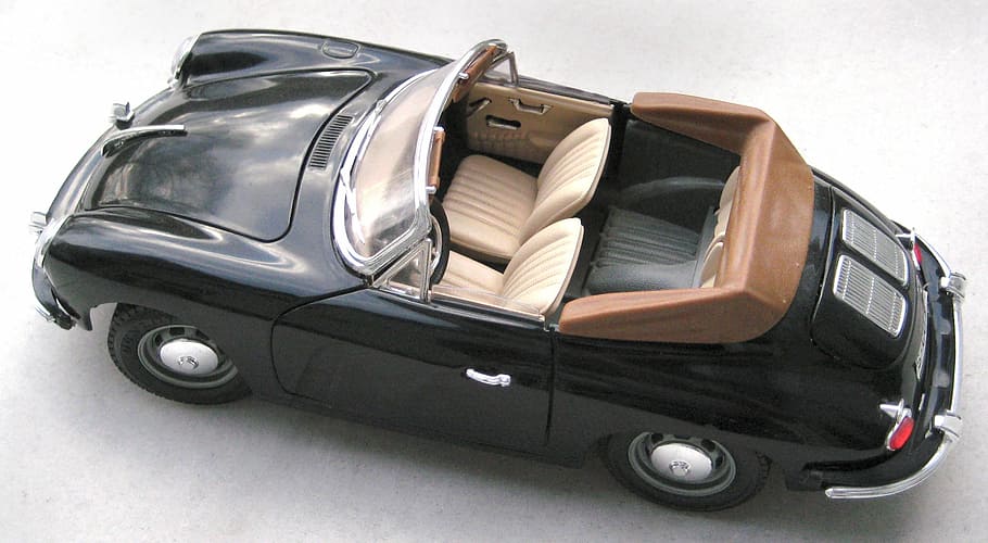 model, auto, porsche 356, oldtimer, vehicle, model car, toys HD wallpaper