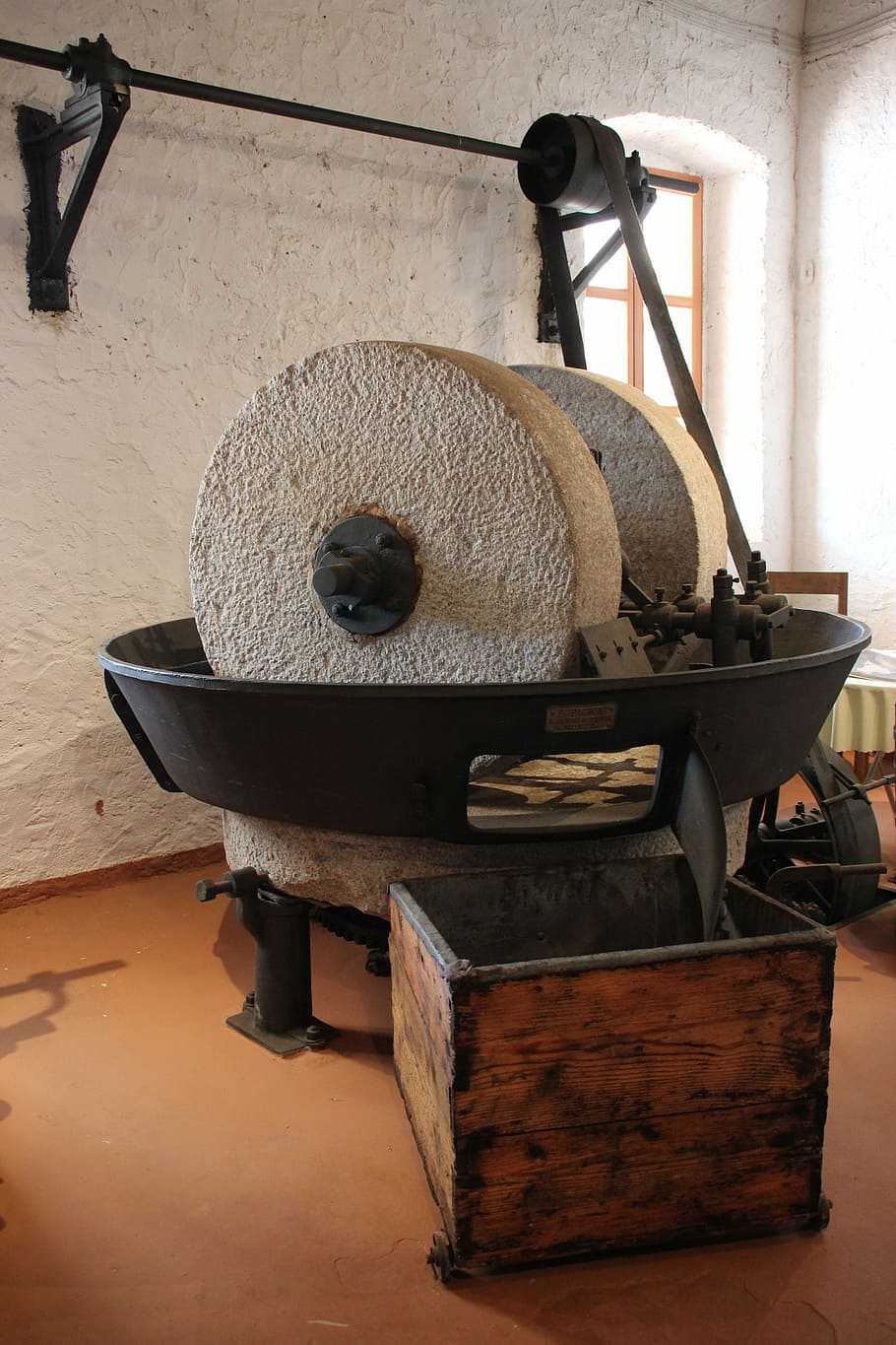 Old, Olive Press, Oil, Wheel, Mill, ancient, stone, millstone, HD wallpaper