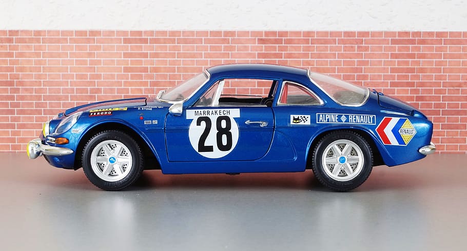 Model Car, Renault Alpine, renault alpine model, auto, oldtimer HD wallpaper